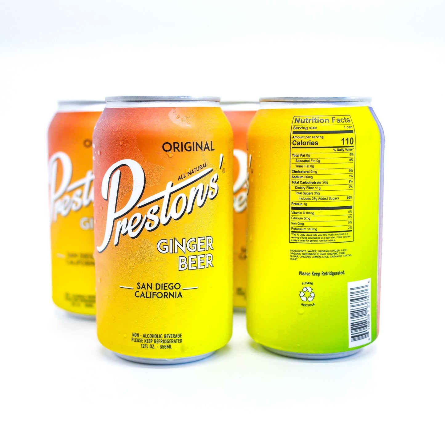 Original Ginger Beer - 4 Pack.