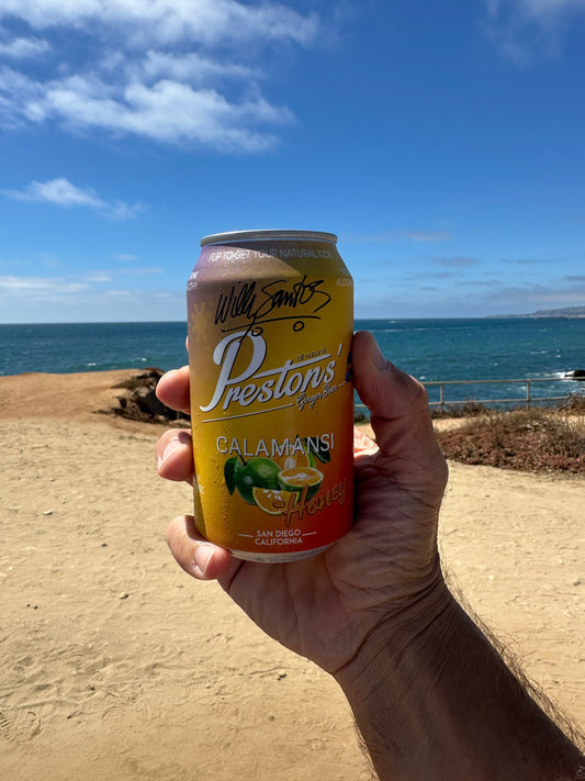 Willy Santos X Prestons Ginger Beer -  Calamansi & Honey blend