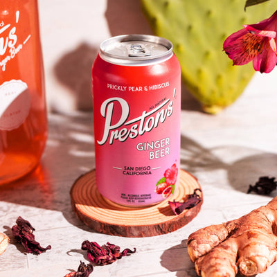 Prickly Pear & Hibiscus Ginger Beer
